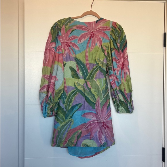 Farm Rio Beach Vibe Mini Dress M - Picture 8 of 9